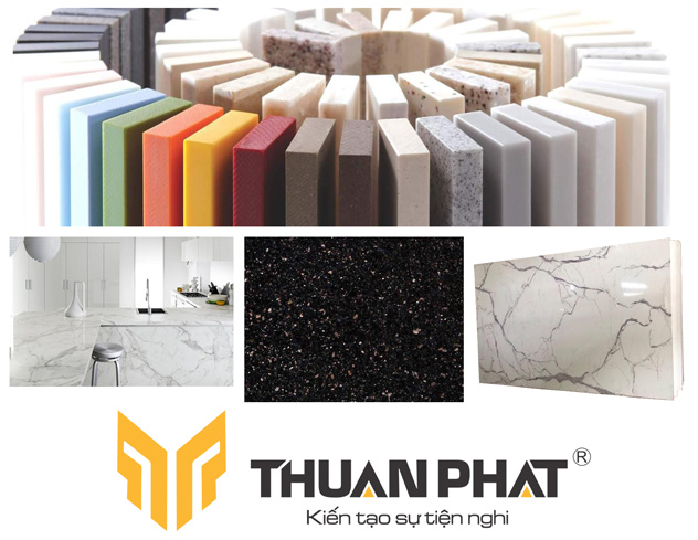 Đá mặt bếp loại nào tốt? Kích thước mặt đá bàn bếp chuẩn